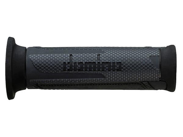 Paar Handgriffe Domino Universal Motorrad-Touren Farbe Schwarz/Anthrazit 120MM-image
