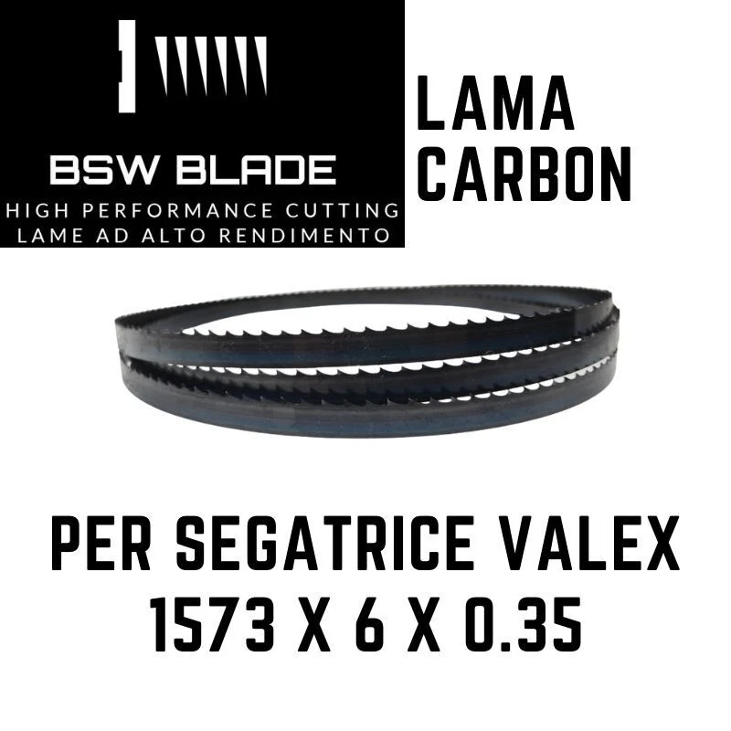BSW BLADE Lama a nastro 1573x6.0x0.35 Valex SN209B Cod.1452795 per legno