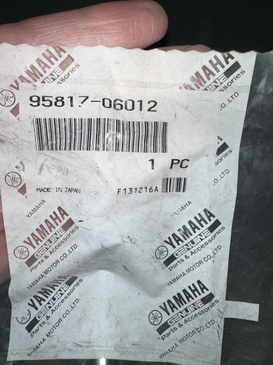 New Genuine OEM Yamaha Flange Bolt 95817-06012-00 ATV | eBay