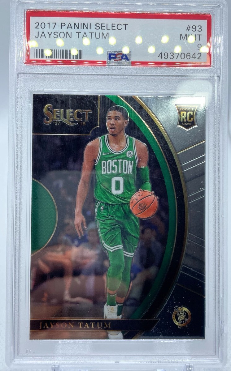 2017 Panini Select Jayson Tatum Concourse RC PSA 9 #93 | eBay UK