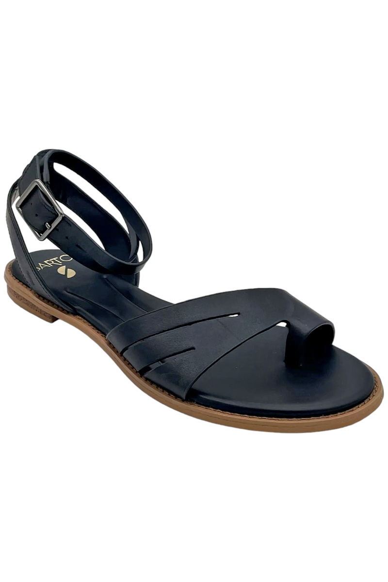 Franco Sarto Women's Greene Ankle Strap Sandals Black | eBay