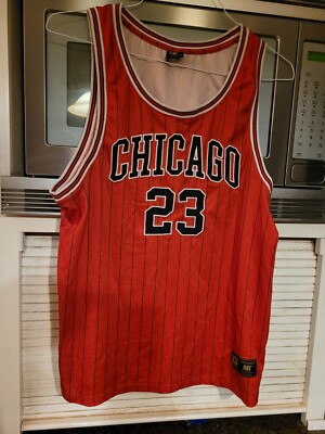 FSBN Chicago Bulls 23 Loose Fit Mens Jersey  Sleeveless USA M