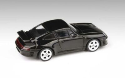 Paragon 1/64 RUF CTR2 schwarz 1995 (hochwertig) Modellauto