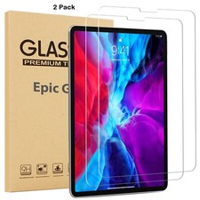 For Apple iPad Pro 11" 12.9" 2021 5th Generation Tempered Glass Screen Protector