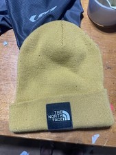 North Face Gold Core Classic Knit Beanie Cuffed Skull Cap Adult One Size