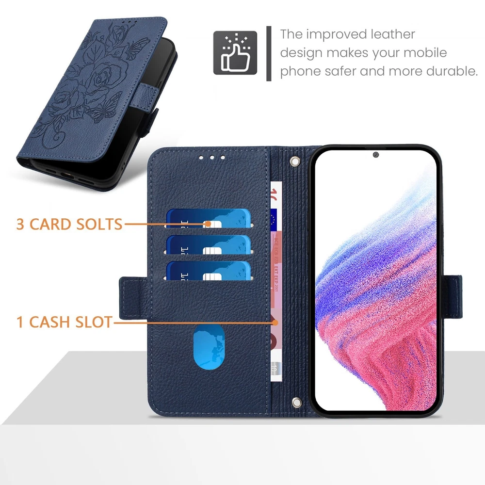 Magnetic Leather Wallet Phone Case for OnePlus 13 13R Nord 2 3 4 CE4 Lite