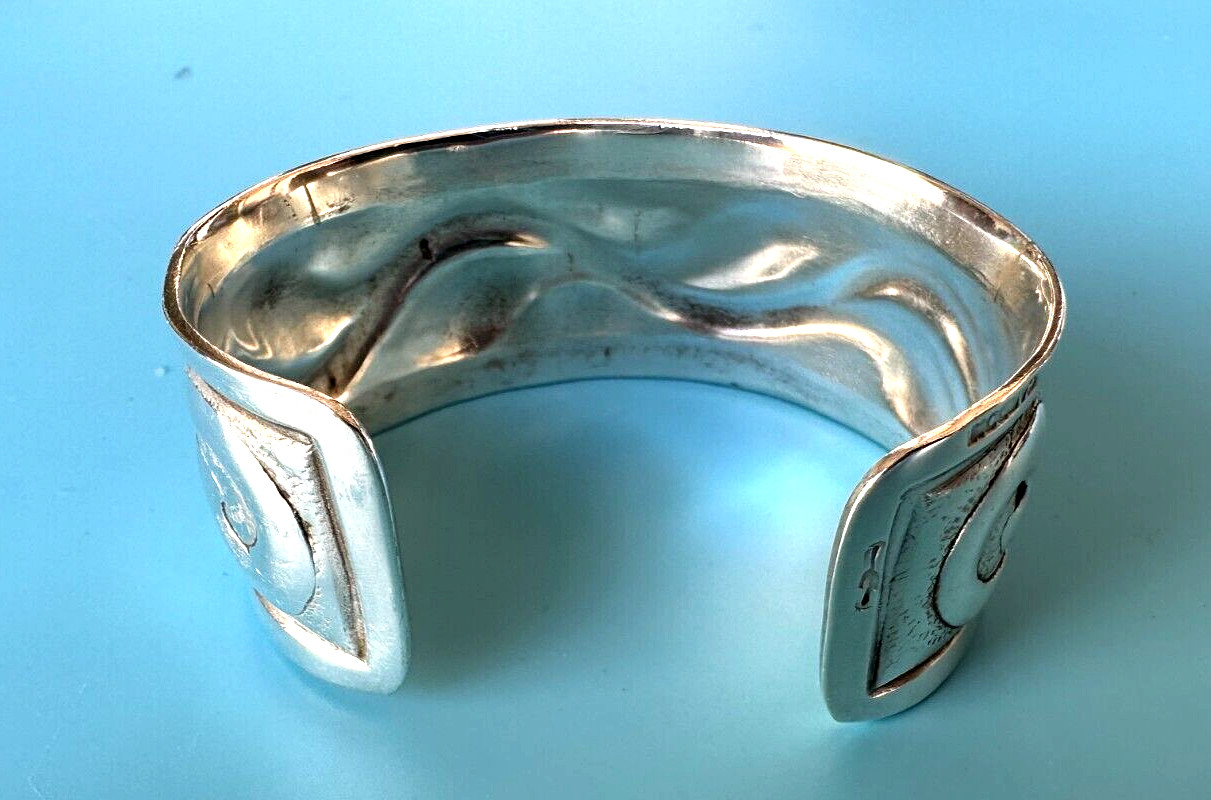 CARDON SIGNED SOLID STERLING SILVER HAND WROUGHT … - image 9
