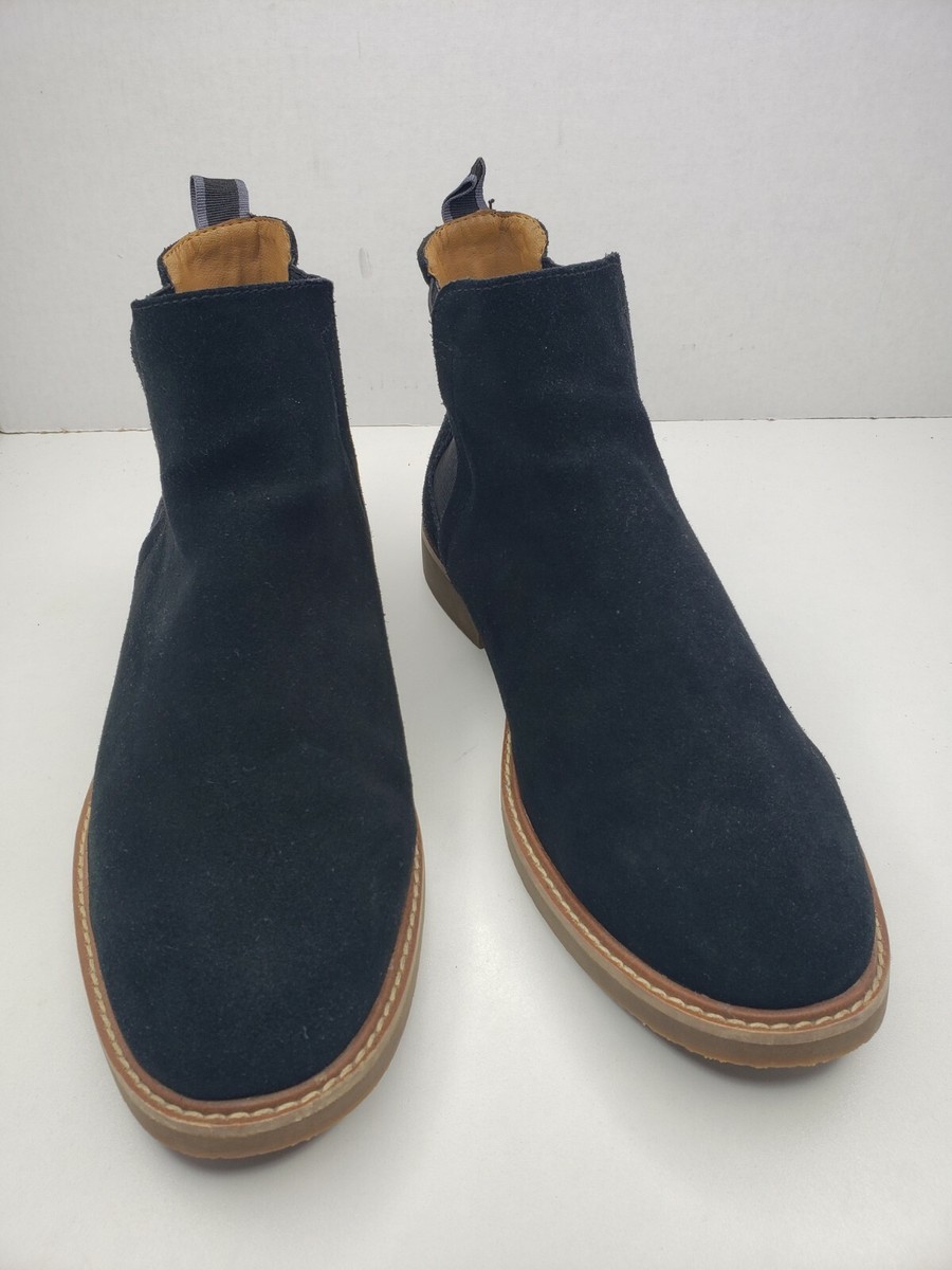 Steve Madden Highlyte Suede Leather Chelsea Boots Men\'s Size 9M Black Amazon.com | Steve Madden Mens Highline Suede Chelsea Boots  main image 4