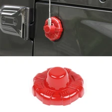 Red Exterior Antenna Base Cover Trim For Jeep Wrangler JK JL JT 07+ Accessories