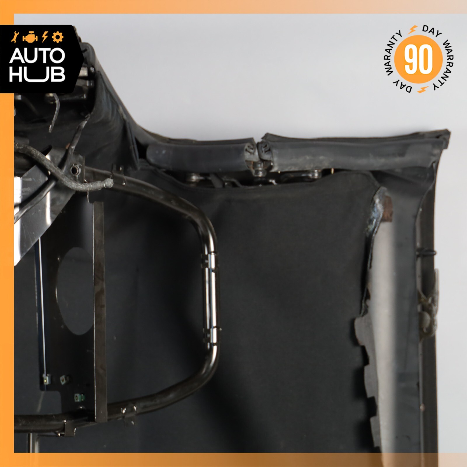 02-07 Maserati Spyder GranSport M138 Convertible Soft Top Roof Nero Black OEM