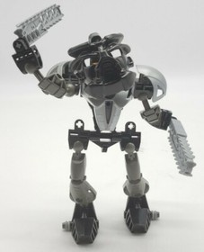 LEGO Bionicle Toa Nuva Onua Nuva (8566) Complete with Manual Preowned 