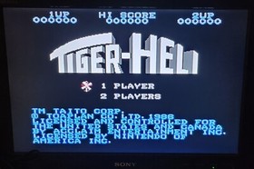 Tiger-Heli (Nintendo Entertainment System, 1987) NES Tested FREE SHIPPING 🇨🇦 