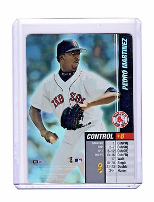 2003 MLB Showdown #057 Pedro Martinez Boston Red Sox Foil Baseball Card