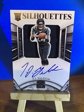 TJ Yeldon 2015 Panini Crown Royale Silhouettes RC Rookie JSY Auto /299