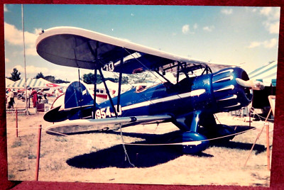 Vintage Bi-Plane  Photo Foamboard Mounted 11-3/4'' x 17-3/4''