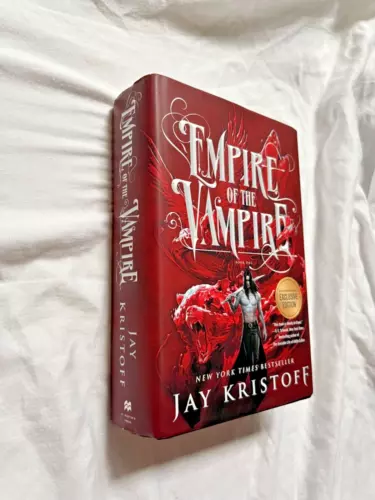 SIGNED Empire of the Vampire Jay Kristoff BARNES & NOBLE EXCLUSIVE FIRST EDITION