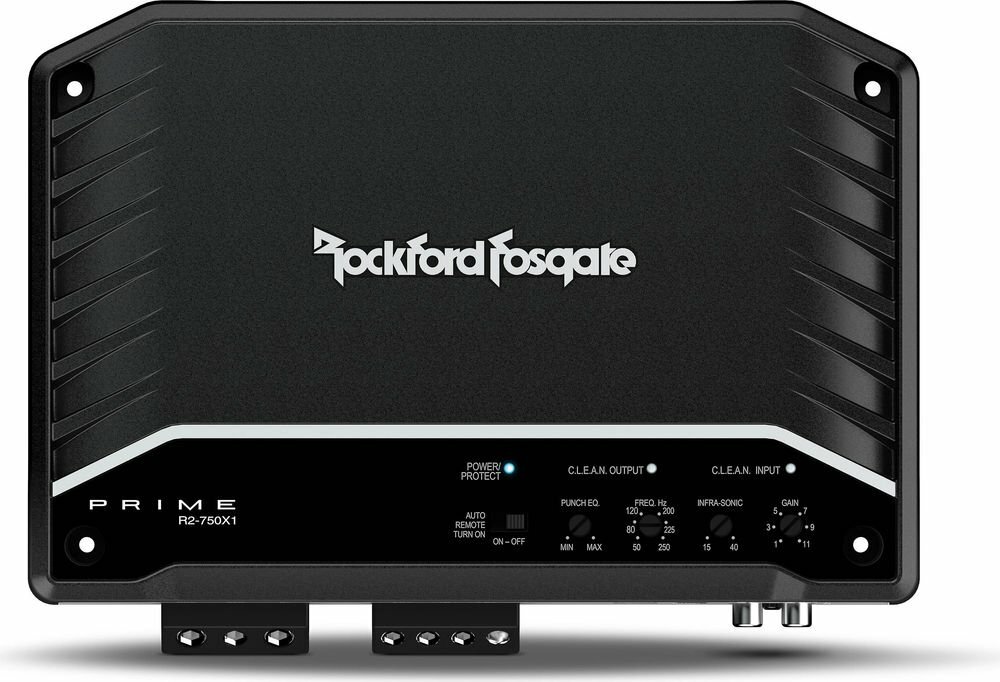 Rockford Fosgate R2-750X1 Prime Series Моноблочный усилитель для сабвуфера мощностью 750 Вт 59390₽