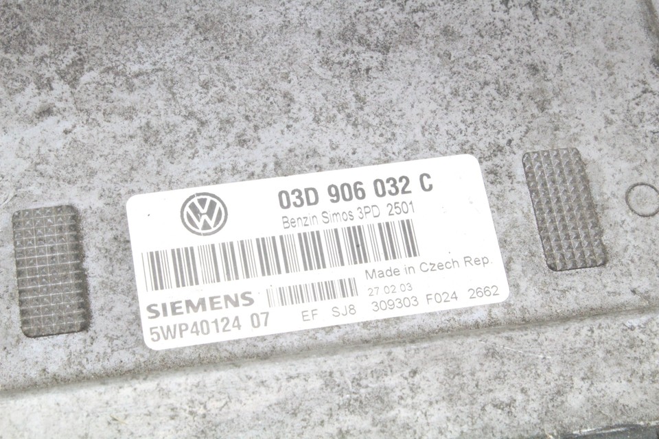 Unité De Contrôle Moteur (ECU) Volkswagen 6K0906032Q - IMMO OFF - Occasion Fonctionnelle