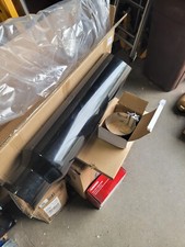 Diesel Exhaust Black Miter Cut Stack 5 - 7 - 36 Long With Clamp