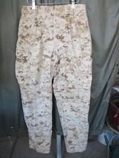 USMC Desert Marpat MCCUU Utility Combat Pants, size 34 x 33 inches