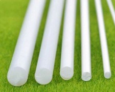 ABS-Stab Weiß Länge 250mm von Ø 1 mm bis 1...