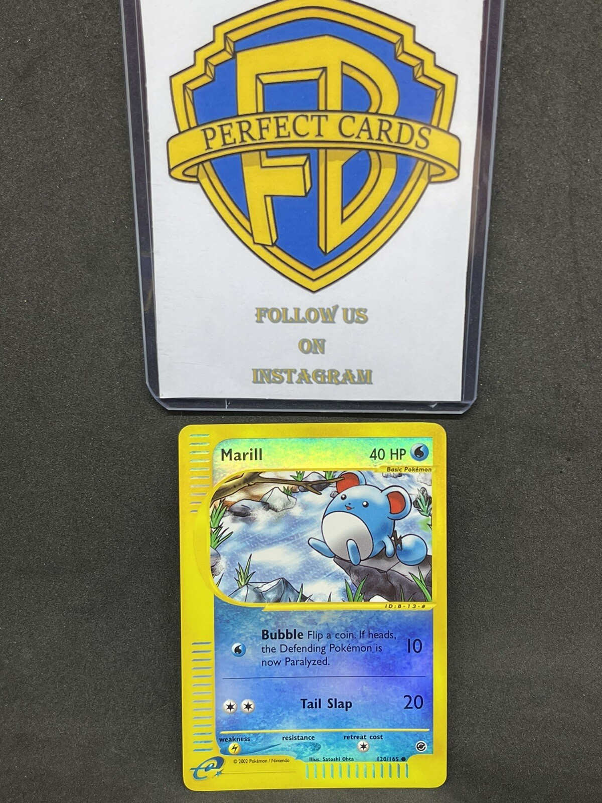 POKÉMON EXPEDITION MARILL REVERSE 120/165 NM- ENG