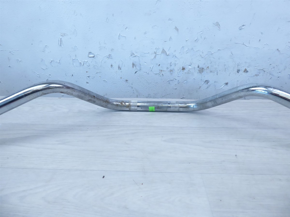 1977 Kawasaki KZ400 K447) chrome front handlebars handle bars | eBay