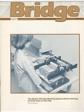BRIDGE News by ELECTRO SCIENTIFIC INDUSTRIES ~ Spring 1983 ~ Model 700 Chip Mark