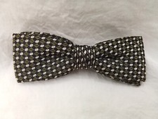 BOWTIE VINTAGE CLIP-ON SILK ROYAL RUST RESISTANT BOW TIE SKINNY FORMAL DRESSWARE