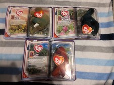 McDonalds TY Teenie Beanie Babies Dinosaur Trio  Complete Set of 3  New