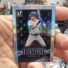 2021 Panini Donruss Trending Silver Gavin Lux # 5