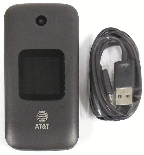 Alcatel SmartFlip 4052R - Gray and Black ( AT&T ) 4G LTE Flip ...