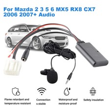 Car Radio Wireless Bluetooth Module Aux Adapter Music Audio Adapter For Mazda 