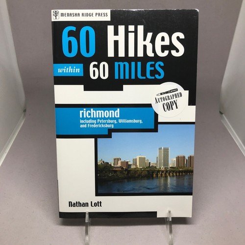 BOOK 60 Hikes Within 60 Miles Richmond Central Va Nathan Lott Trail Maps 2005 - Picture 2 of 13