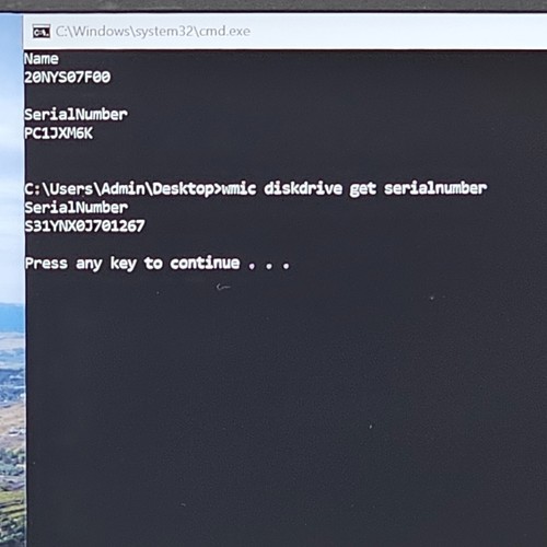 LENOVO THINKPAD T490S i5-8265U @ 1.60GHz 8GB RAM 256GB SSD WIN-11P*BIOS LOCKED - Picture 6 of 13