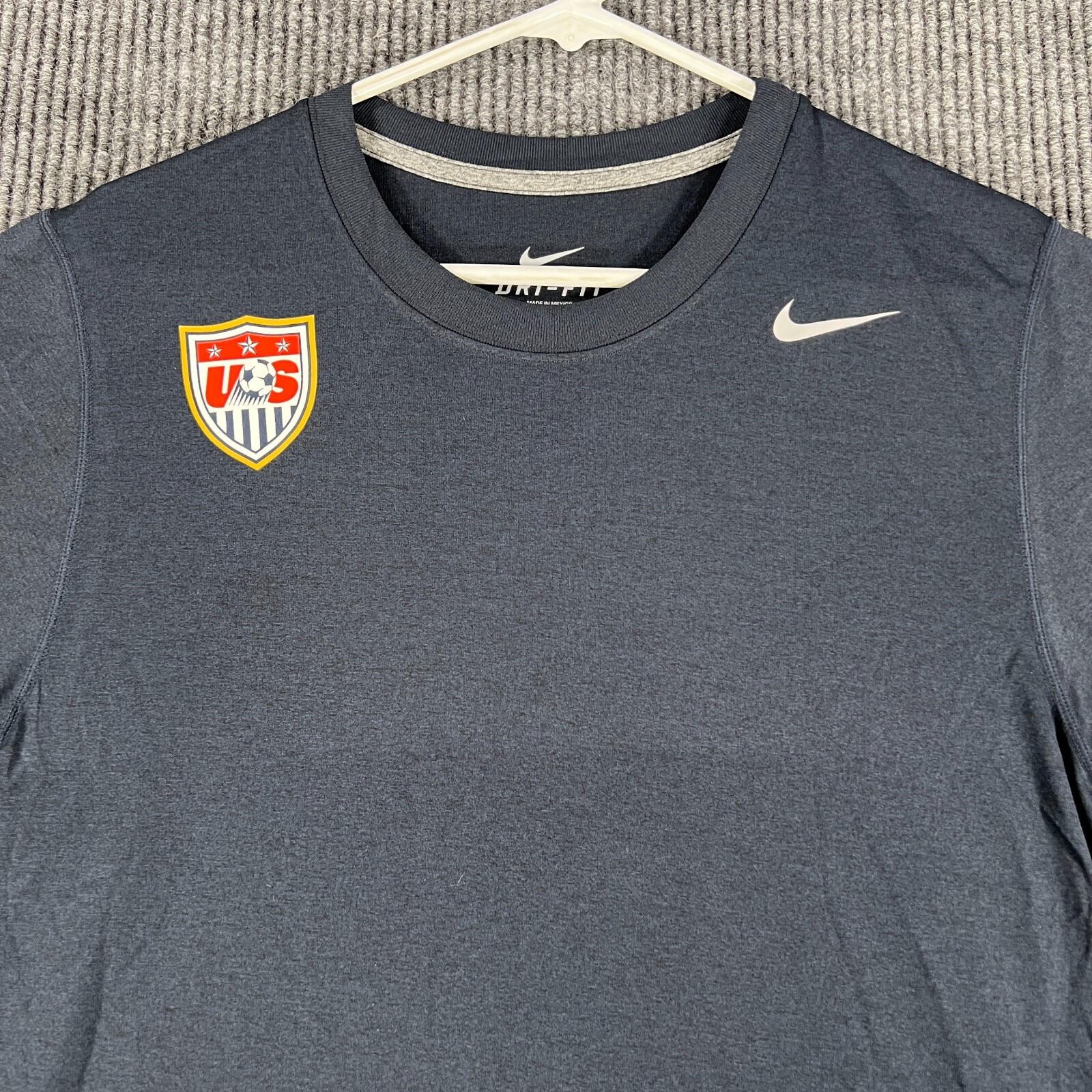 USMNT United States Mens National Team Shirt Nike Small Blue Short Sleeve New