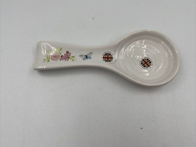Harvest Green Studio Ceramic 4x9in Spring Spoon Rest AA02B45009