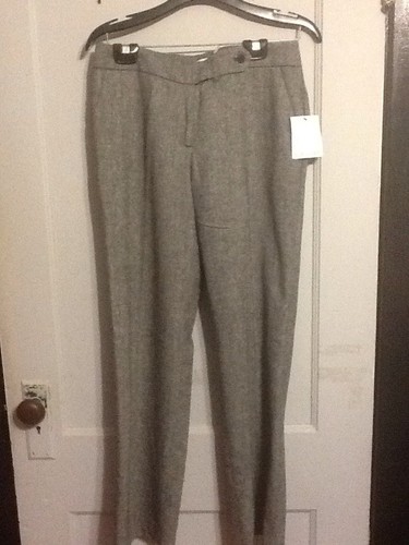 Nuevo Con Etiquetas Calvin Klein De Lana Mezcla Classic Fit Pantalones De  Vestir Mujer Tamaño 4x30 664740 | eBay