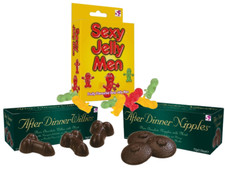 After Dinner Willies Nipples Edible Mint Chocolate Sexy Jelly Men Fun Adult Gift