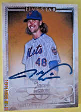 JACOB deGROM/2016 TOPPS#FSA-JDG/THICK/TOPPS CERTIFIED AUTO ISSUE/NY METS