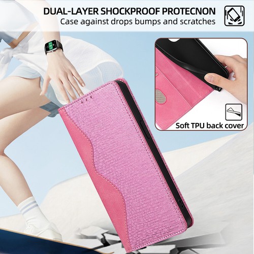 For Motorola G Stylus 5G / G pure / G Power / G Play RFID Blocking Wallet Case - Picture 3 of 39