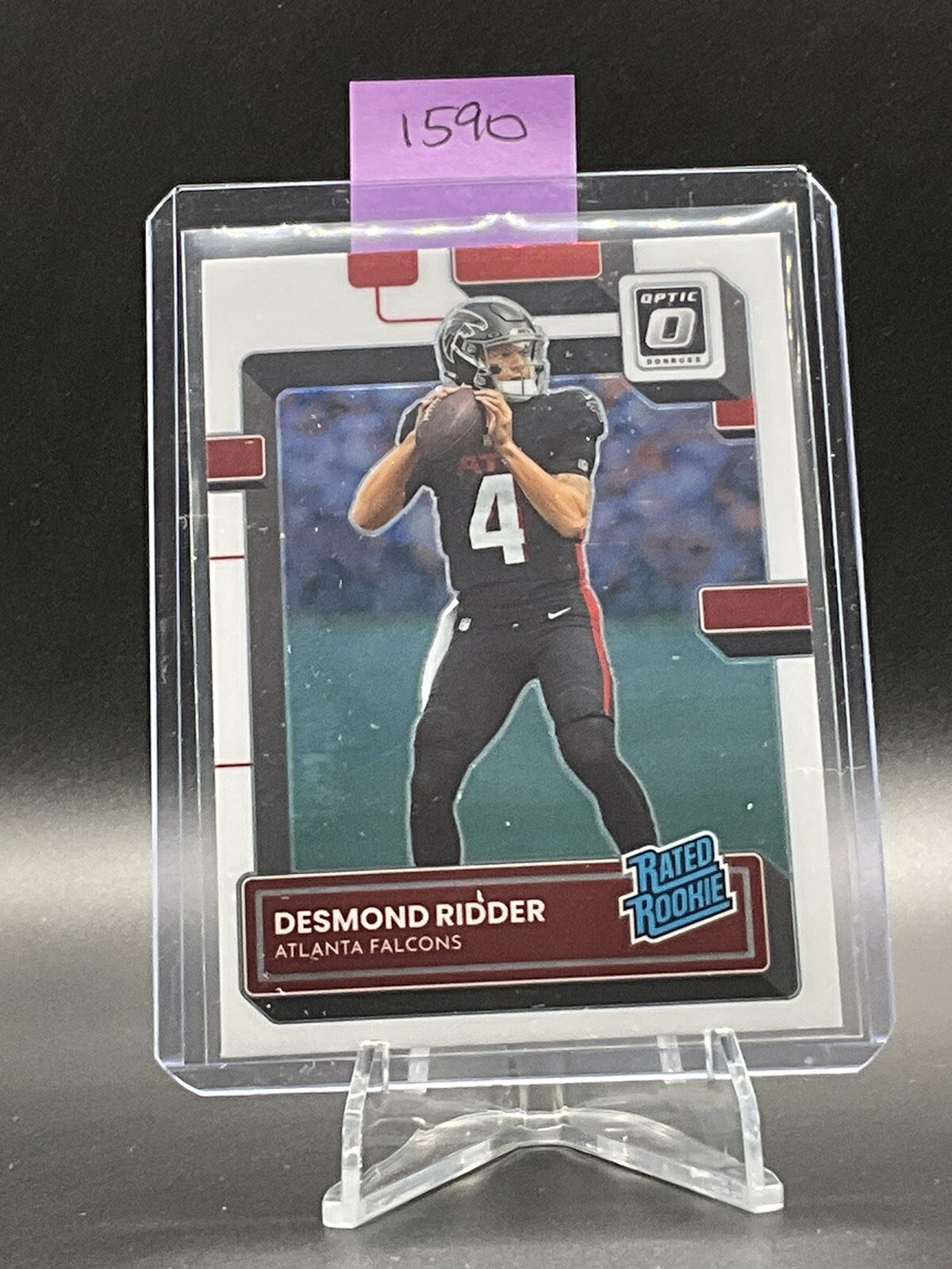 2022 Panini Donruss Optic Desmond Ridder Rated Rookie RC #202 Atlanta Falcons