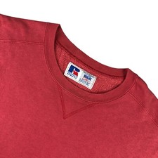 VTG Russell Athletic Men  s High Cotton Pullover Sweatshirt Mauve   USA   XL