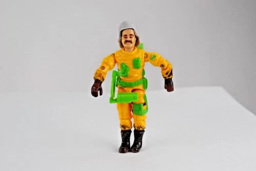 VINTAGE HASBRO GI JOE 4” 1991 ACTION FIGURE “CLEAN SWEEP” ECO WARRIOR ARAH
