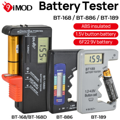 9imod Battery Tester Capacity Detector BT-189 BT-886 BT-168 Voltage Measurement