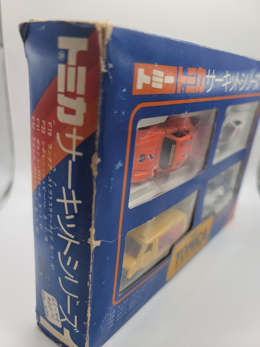 1/64 TOMY TOMICA 1978 GIFT SET Circuit Series 4 PIECE VHTF Made in