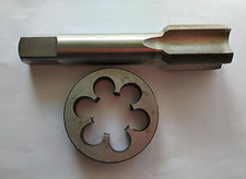 New 1set 1 3/16-14UN Right hand Plug Tap and Die Threading Tool