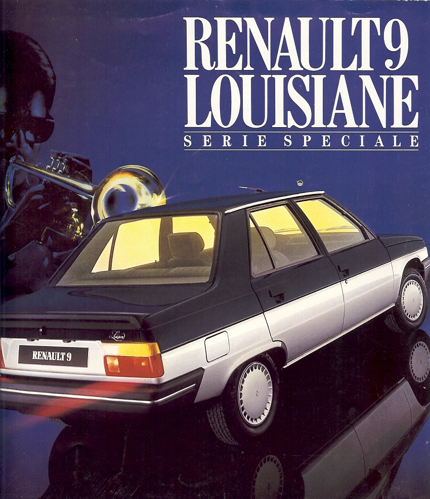 Auto Brochure - Renault - 9 Louisiane - 1985 - Francais French