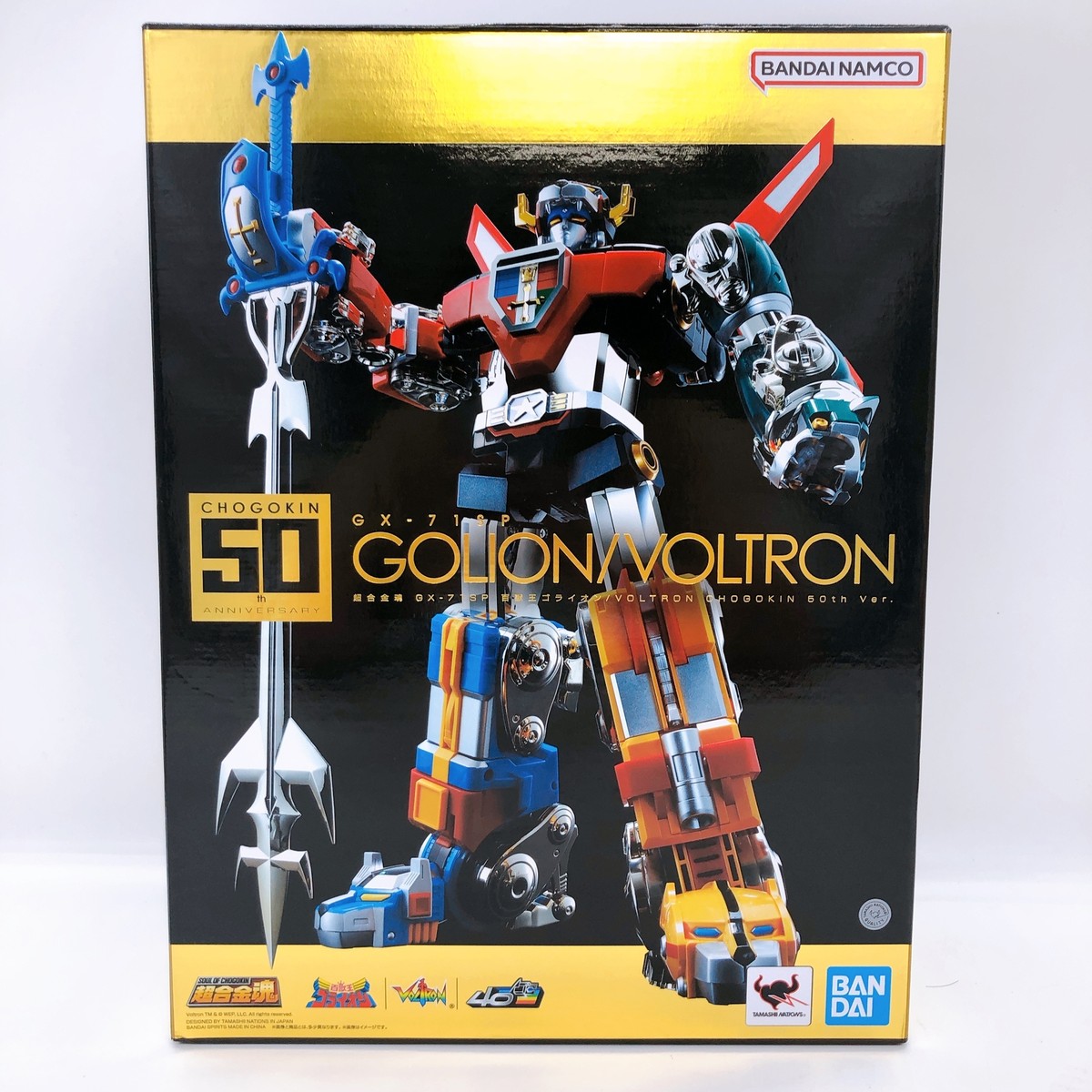 SOUL of CHOGOKIN GOLION / VOLTRON 50TH GX-71SP BANDAI Action