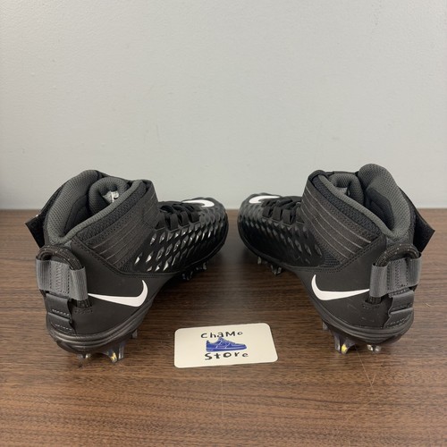 Nike Force Savage Pro 2 Football Cleats Black Shoes AH4000-002 Men’s Sz 10.5 - Picture 5 of 8